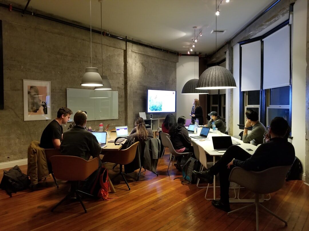 digital marketing team meeting