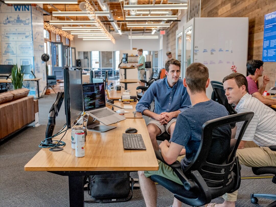 digital marketing team meeting